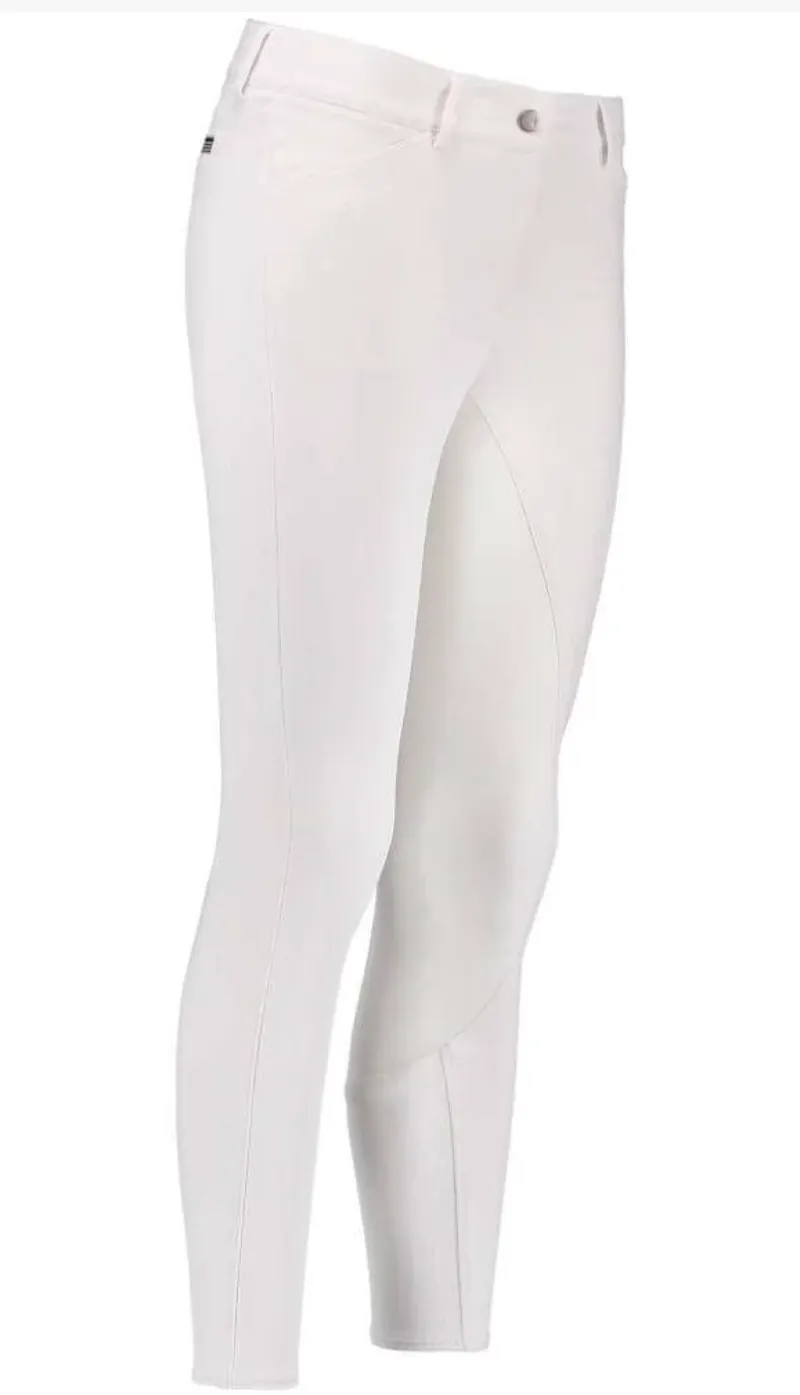 EuroStar Arista Fullgrip Breeches in White